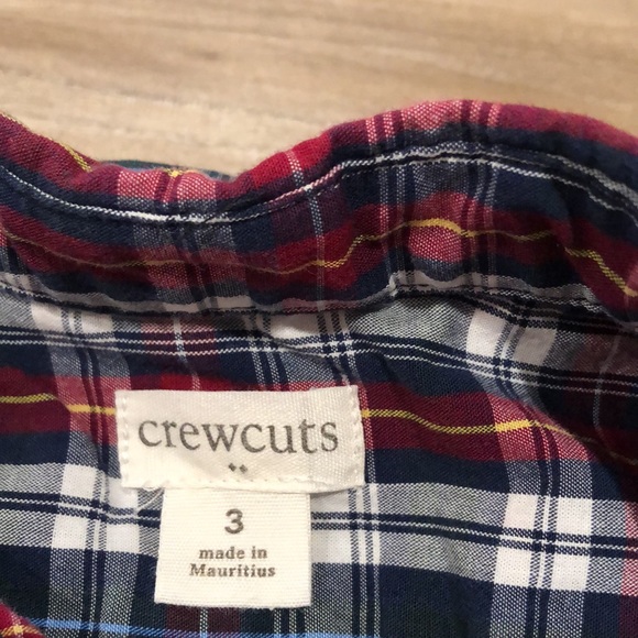 Crewcuts button down shirt size 3 - Picture 4 of 5
